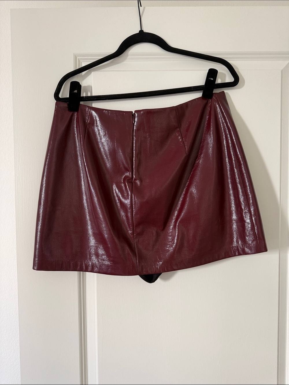 NWOT - Amanda Uprichard Dale Skort in Burgundy - Picture 7 of 7